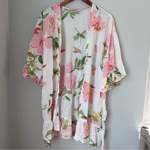 Floral robe